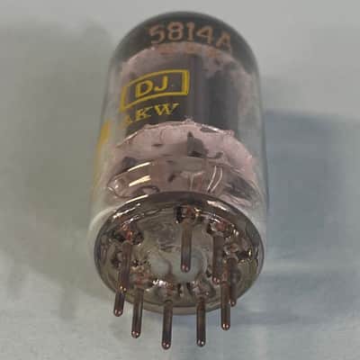 Vintage Sylvania 5814A NOS Matched Pair 12AU7 ECC82 Preamp Tubes! T101 image 11