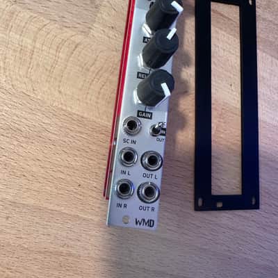 Mint WMD MSCL Compressor/limiter sidechain Eurorack W/ Solid Black matte 4hp 3u to 1u Intellijel format adapter image 3
