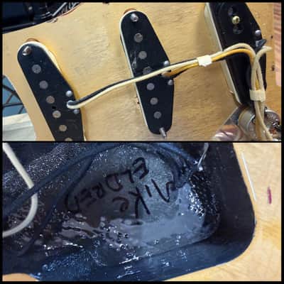 Fender Custom Shop “The Disaffected” Stratocaster #7 of 8  Artwork by Adrian Nyman 2003 w/OHSC image 23
