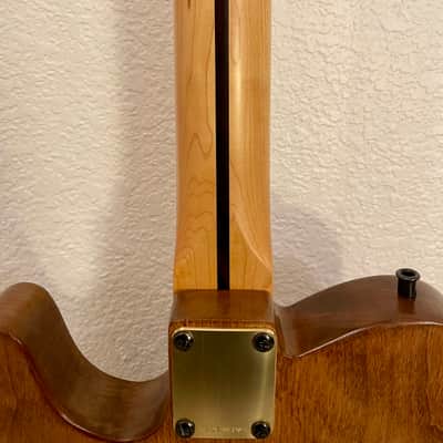 Partscaster Tele 2 Piece Alder Body One Piece Maple Neck Made with High End Parts 2026 - Walnut image 24
