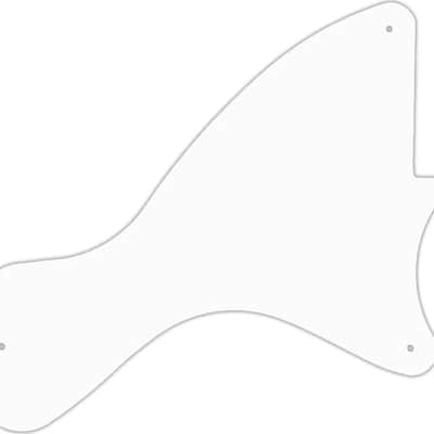 WD Custom Pickguard For Gibson 2019-Present Original Collection Les Paul Junior #04R White/Red/White