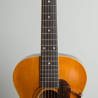 Gibson  L-1 Arch Top Acoustic Guitar (1917), ser. #38456, black chipboard case. image 8