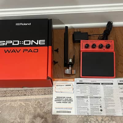 Roland SPD::One WAV Digital Percussion Pad 2010s - Red image 2