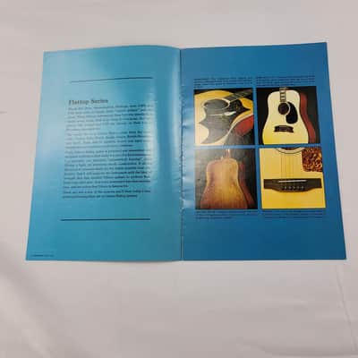 1975 Gibson Flattop Acoustic Series Brochure Catalog - Bill Withers image 2