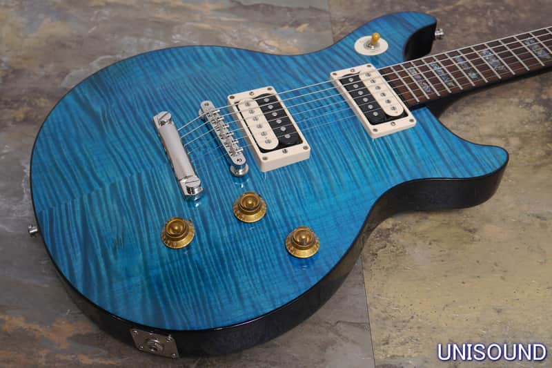 Gibson Custom Shop TAK MATSUMOTO DC STANDARD FLAMETOP AQUA BLUE image 1