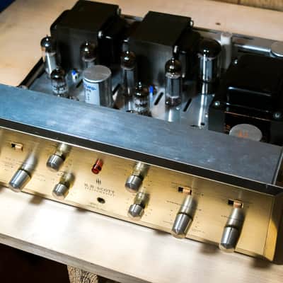 Vintage 1963 H. H. Scott 222C "Stereomaster" Stereo Tube Hi-Fi Phono Amp - fully restored! image 1