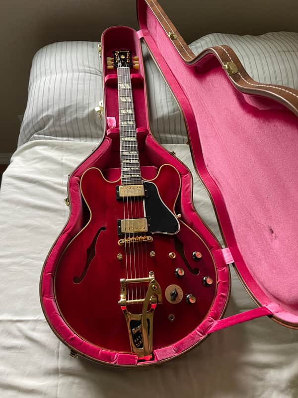 Gibson Custom Shop Murphy Lab Back To The Future '55 ES-345 "Reissue" Light Aged 2025 - Cherry Red image 1