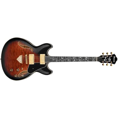 AS93QMSP-DBS Dark Brown Sunburst Ibanez image 2