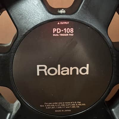 Roland PD-108-BC V-Pad 10" Dual Trigger Mesh Drum Pad - Black Chrome No.1 image 4
