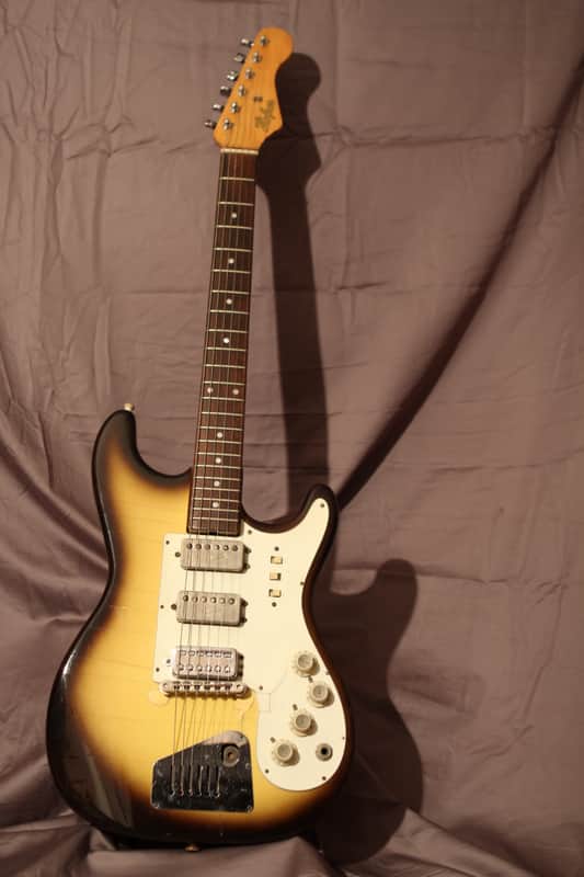 Hofner Galaxie 173/S Mid-60's 2 Tone Sunburst image 1