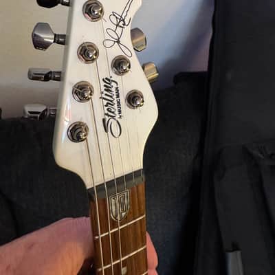 Sterling MAJ100X John Petrucci Signature Majesty 2018 - 2020 - Pearl White image 2