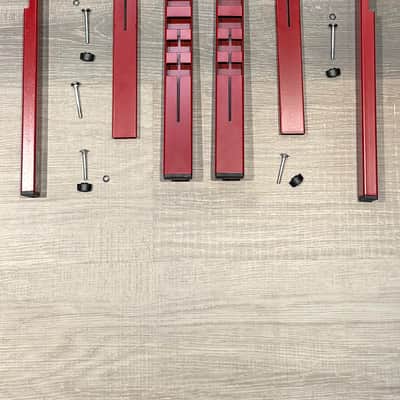 K&M 18813 Omega Stand 2nd Tier Stacker, Ruby Red image 8