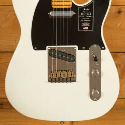Fender American Ultra Luxe Vintage '50s Telecaster - Maple - White Blonde image 1