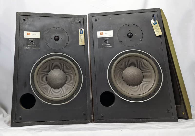 Rare JBL L40 Vintage Audiophile Speaker Pair - Woodgrain image 1