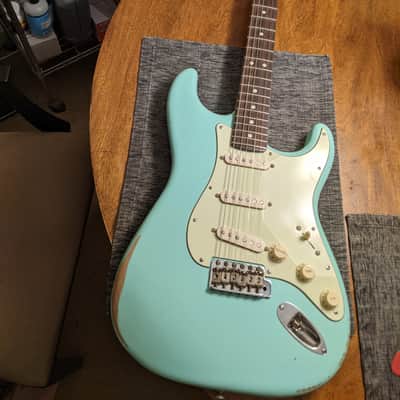 Fender Partscaster Stratocaster 2022 Surf Green image 1