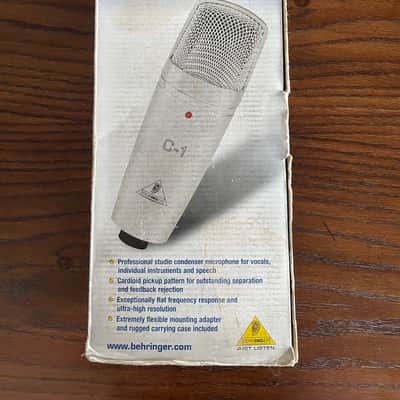 Behringer C-1 Large Diaphragm Cardioid Condenser Microphone 2007 - Present - Standard