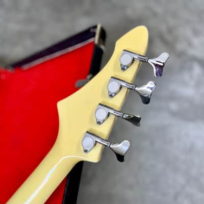 Aria Pro II RSB 2 bass guitar 1985 - Ivory original vintage MIJ japan image 7