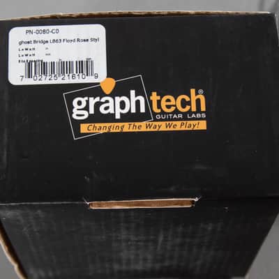 Graph Tech  LB63 Ghost Loaded Floyd Rose Style Locking Bridge image 5
