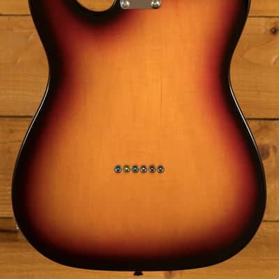 Squier Affinity Series Telecaster Thinline - Maple - 3-Colour Sunburst image 2