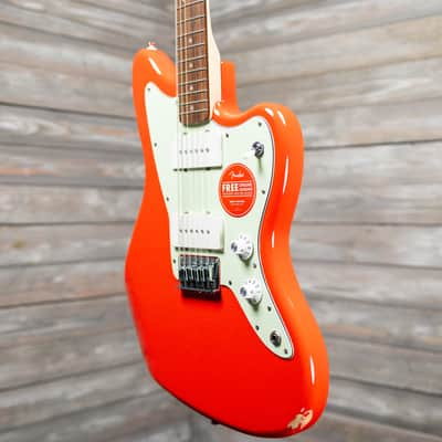 Squier by Fender FSR Paranormal Jazzmaster XII 12-String Electric - Fiesta Red (0596-SR) image 2
