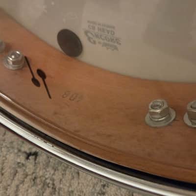 SONOR D-472 Pancake Snare 14x2 aus 1964 - gold glitter image 15