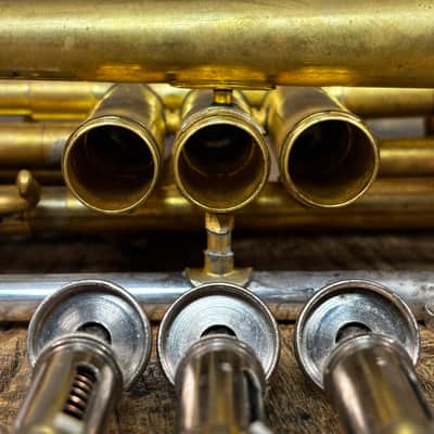 Unbranded 3-Valve Brass Soprano Bugle image 13