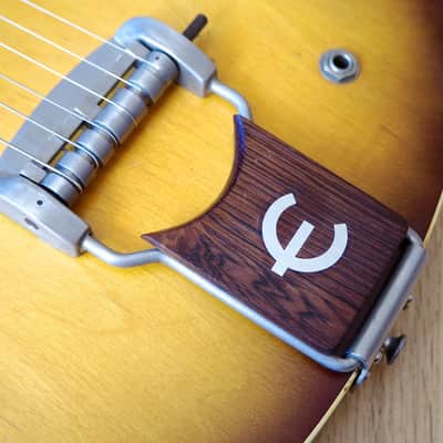 1961 Epiphone Casino E-230TD Vintage Electric Guitar by Gibson, Sunburst ES-330 w/ hsc image 10