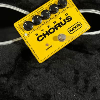 MXR M134 Stereo Chorus 2004 - Present - Yellow image 1