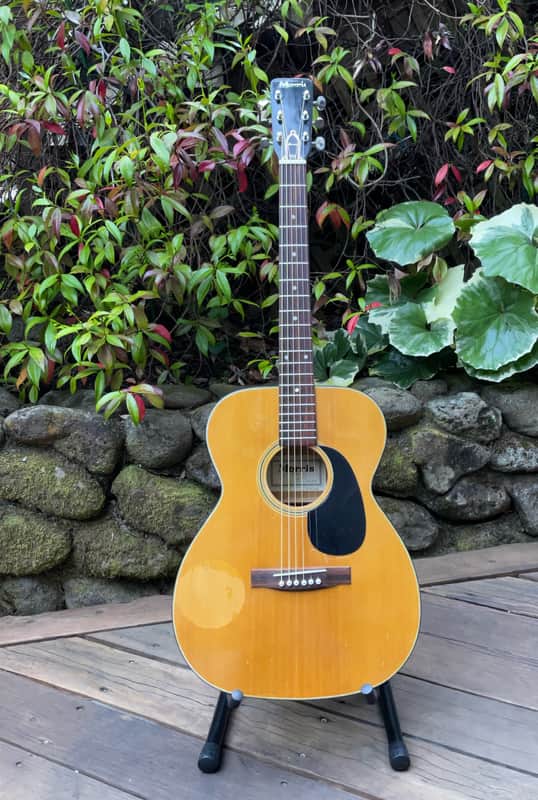 1970 Morris F12 '000' Size Acoustic Guitar with OHSC | Reverb