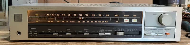 Technics SA-120 Vintage FM/AM Stereo Receiver Tested Working image 1