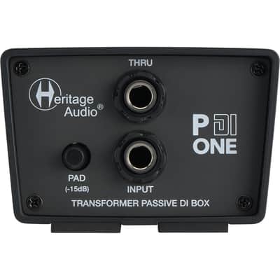 Heritage Audio P DI One - Passive Single-Channel DI Box image 1