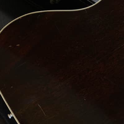 Vintage! 1943 Gibson Banner SJ Southern Jumbo w/ Truss Rod Acoustic Guitar Sunburst + HSC image 14