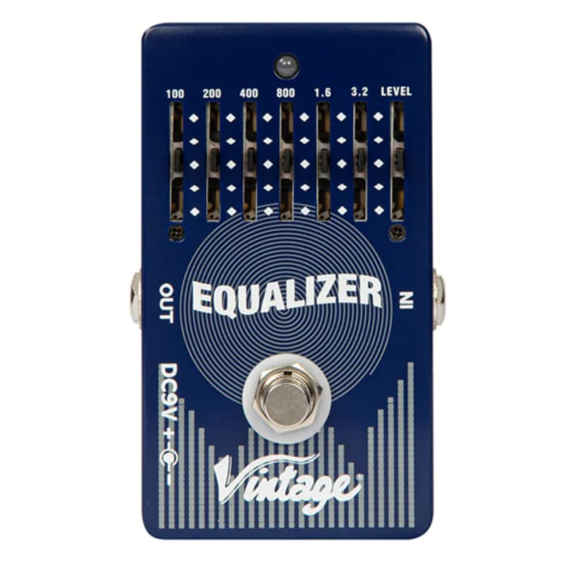 Vintage VFX10 Electric Guitar 6-Band EQ Pedal 2026 image 1