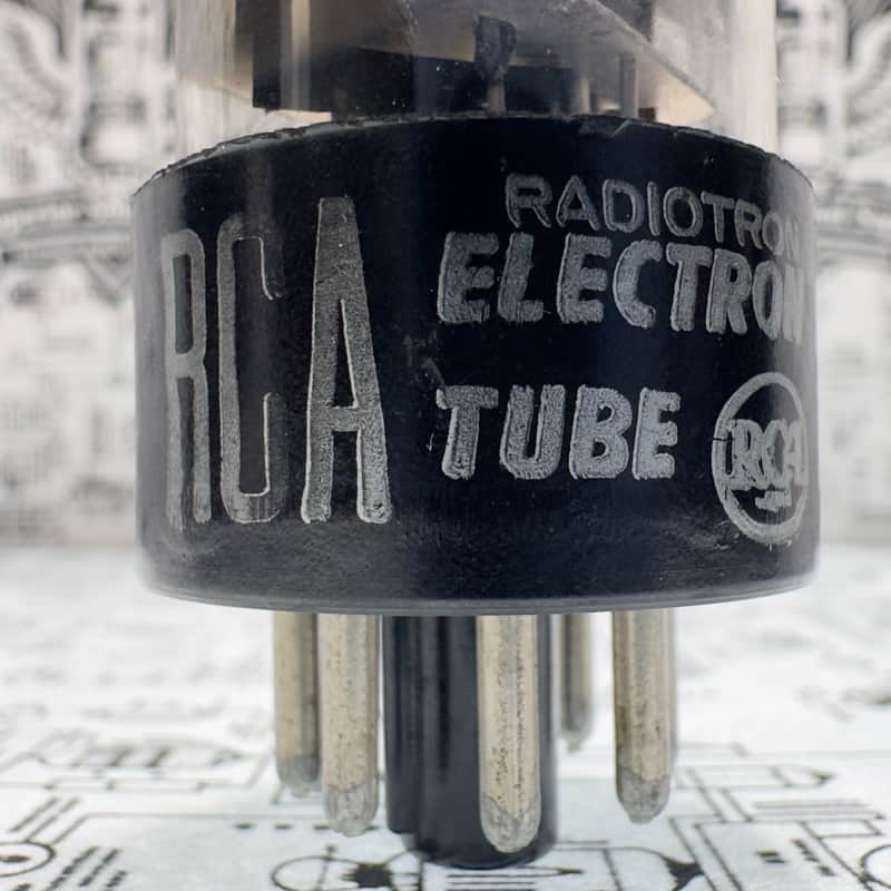 RCA 6SN7GTB  Preamp Tube 1950s USA - Tested image 1