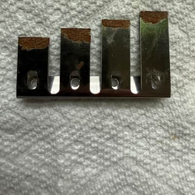 Fender Mustang Bass String Mute 60s 70s 1960s - Chrome image 2