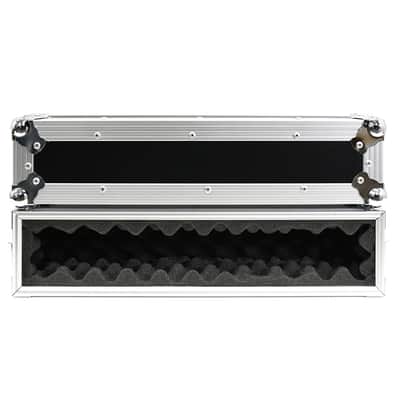 Seismic Audio - 2 Space Pro Audio DJ Road Rack Case - Pro Tour Grade 2U Vertical Amplifier image 6