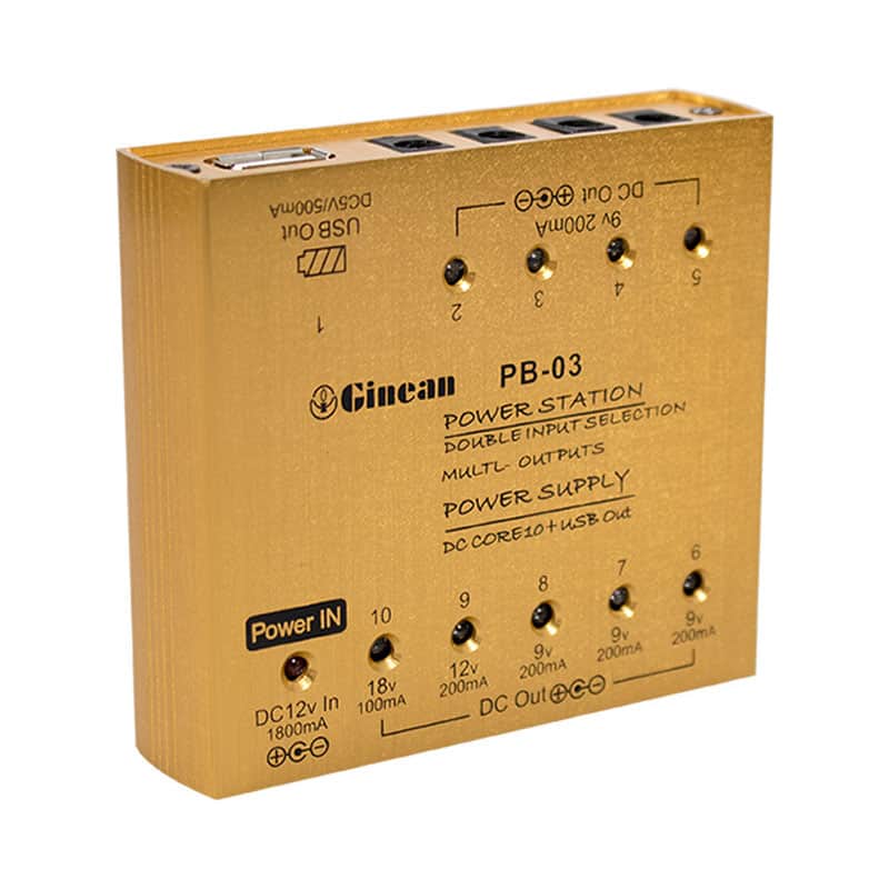 Guitar Pedal Power Supply 9V/12V/18V Effect PedalBoard for Charging Speaker, Musical Instruments image 1