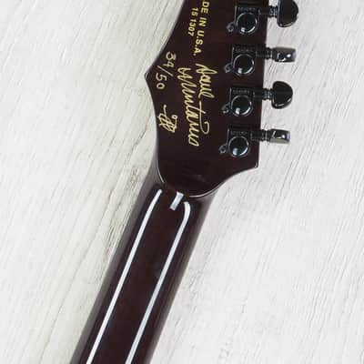 Dean Guitars Dave Mustaine USA Zero Korina Limited Electric Guitar Black with Hard Case image 6