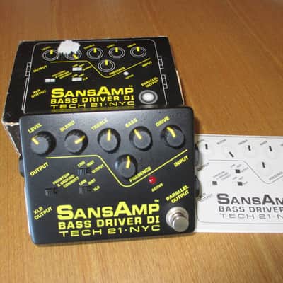 Tech 21 SansAmp Bass Driver DI, mint / unused image 2