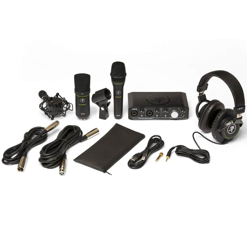 Mackie Producer Bundle with Audio Interface, Microphones and Headphones image 1