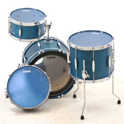 TreeHouse Custom Drums 4-piece Plied Maple Drumset "Punchy Funk" image 7