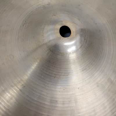 Zildjian 14" A. Zildjian Thin Stamp Top W/ Newbeat Bottom Hi Hat Cymbals (C012-10-11) image 4