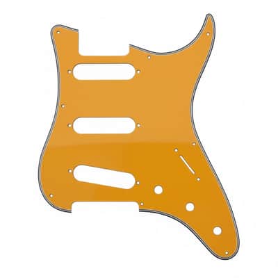 PRS Silver Sky Pickguard 8-Hole SSS - 3-Ply Mint Green image 8