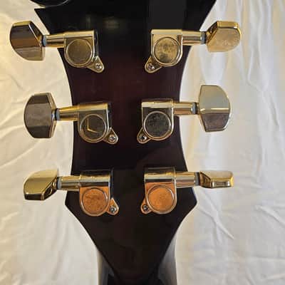 Handmade F hole custom violin model 2004 - Beautiful gloss with massive inlays image 7