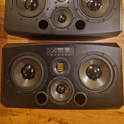 ADAM Audio S3X-H Horizontal Active Nearfield / Midfield Monitors (Pair) 2010s - Black image 1