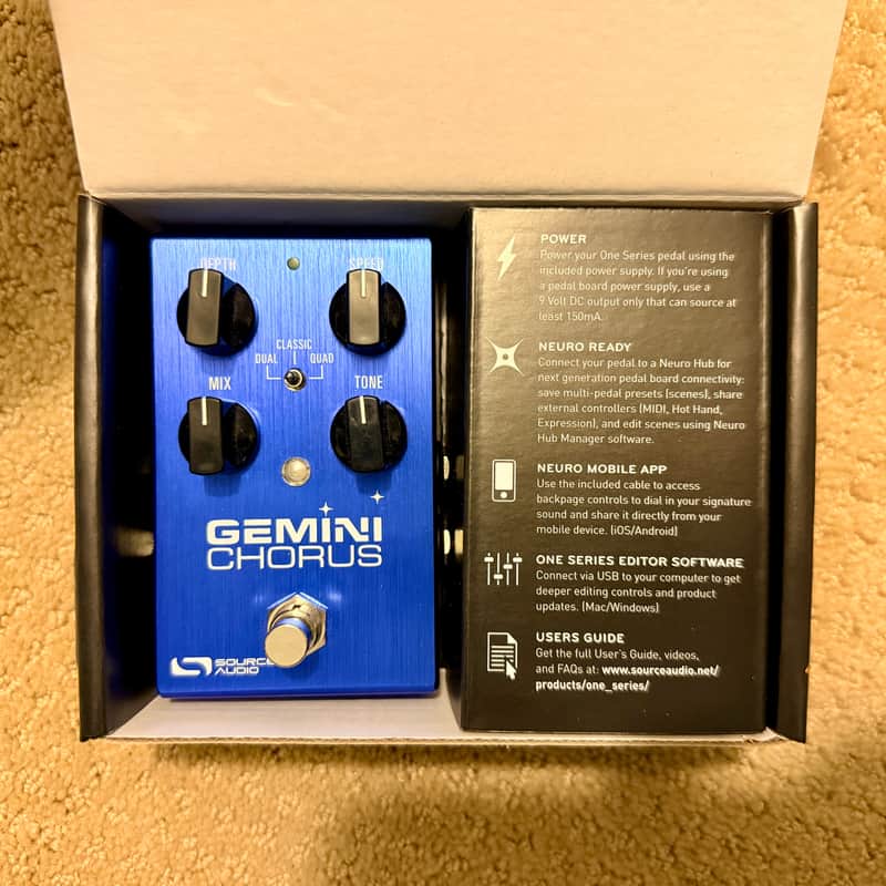 Source Audio Gemini Chorus