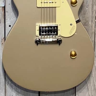 2021 Gretsch G2215-P90 Streamliner Junior Jet Club Sahara Metallic, Help Support Small Business ! image 4