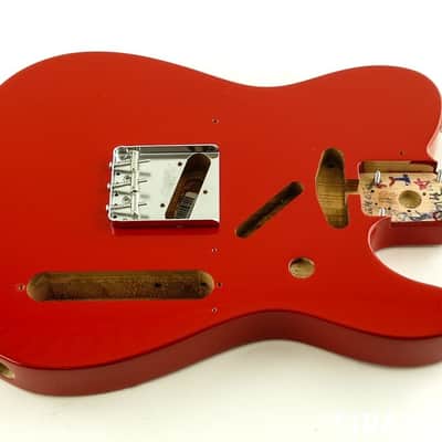 Fender Vintera III Late 50s Telecaster Tele BODY + HARDWARE 1950s Dakota Red image 1