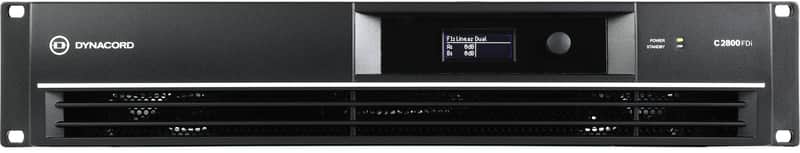 Dynacord C2800FDi 1 400W 2-channel 70V Power Amplifier image 1