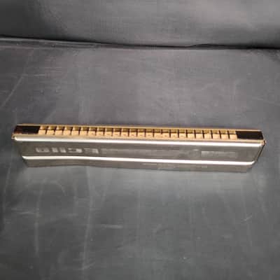 Hohner 2509/48-C Echo 48 Tremolo Harmonica - Key of C 2010s - Silver image 2